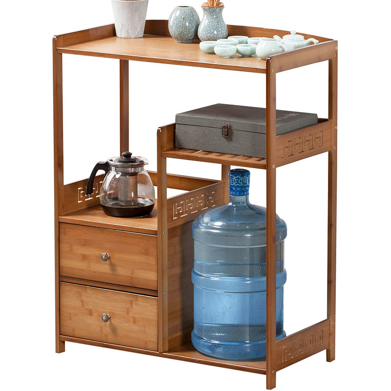 Kungfu Online tea table Simplicity a living room Tea table Tea shelf Shelf Bamboo solid wood Drinking rack Side table Corner tablein the Residential furniture , Categories , Tea table  category - from Buy2taobao.com to provide professional Taobao agent buy service
