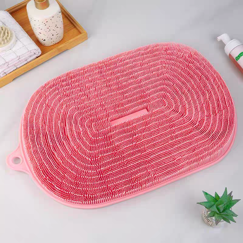 硅胶按摩脚垫浴室防滑垫子洗澡搓脚搓背神器洗脚去死皮淋浴房地垫