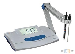 上海雷磁PHS-3C 精密酸度计 PH计/E-201-C电极 精度0.01 手动温补