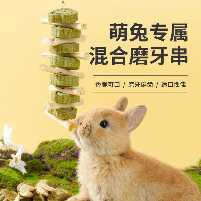 洁西兔子磨牙零食草饼甜竹串龙猫豚鼠荷兰猪草圈磨牙棒啃咬小玩具,宠物/宠物食品及用品,兔兔磨牙,淘宝优惠券,粉丝福利购,淘宝优惠卷