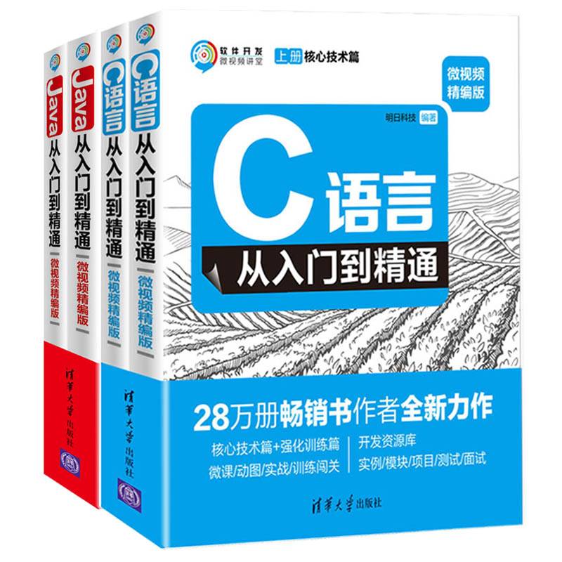 C语言+Java从入门到精通微视频版