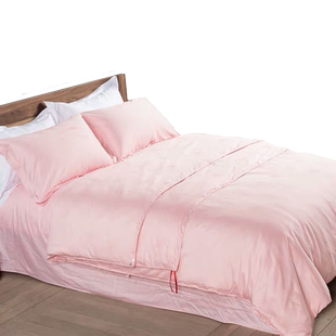 瑞得100%桑蚕丝被双宫茧长丝标识提花子母被四季被芯手工可定制