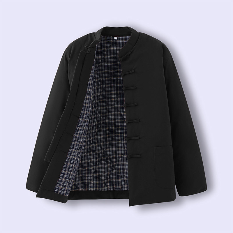 春服加厚保暖2026春季新品粗布棉麻太极服中老年春季中式国风棉衣