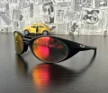 Black Frame Red Diaphragm