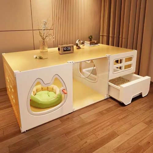 多层猫笼带厕所一体式家用猫笼子