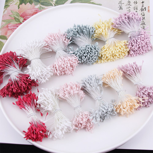 diy非遗风手工发饰品花芯