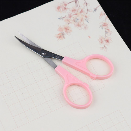 翘头剪刀非遗绒花细节diy材料