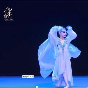 少兒舞蹈演出服古典舞桃李杯青青之鸞舞蹈服飄逸藝考劇目朱鹮表演