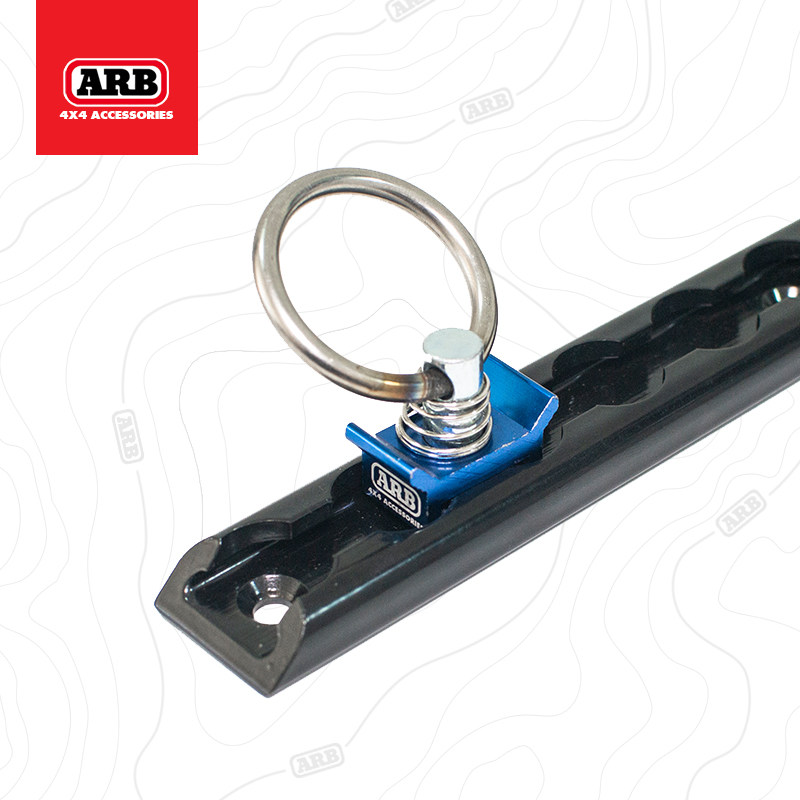 ARB冰箱货物行李箱固定快拆弹簧锁扣皮卡拖挂房车地板勾L轨道配件