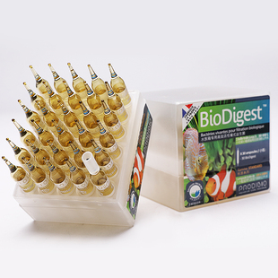 法国科迪硝化细菌水质稳定剂鱼缸净水剂淡海水族消化细菌微量元素