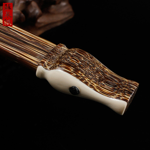 95寸7寸棕竹i全芯折扇手工花瓶和尚头扇骨苏工扇面中国风文玩扇子