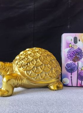 纯铜乌龟金钱祝寿龟前年龟家居客厅动物装饰工艺礼品摆放桌面摆件