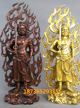 纯铜密宗菩萨人物定做摆件