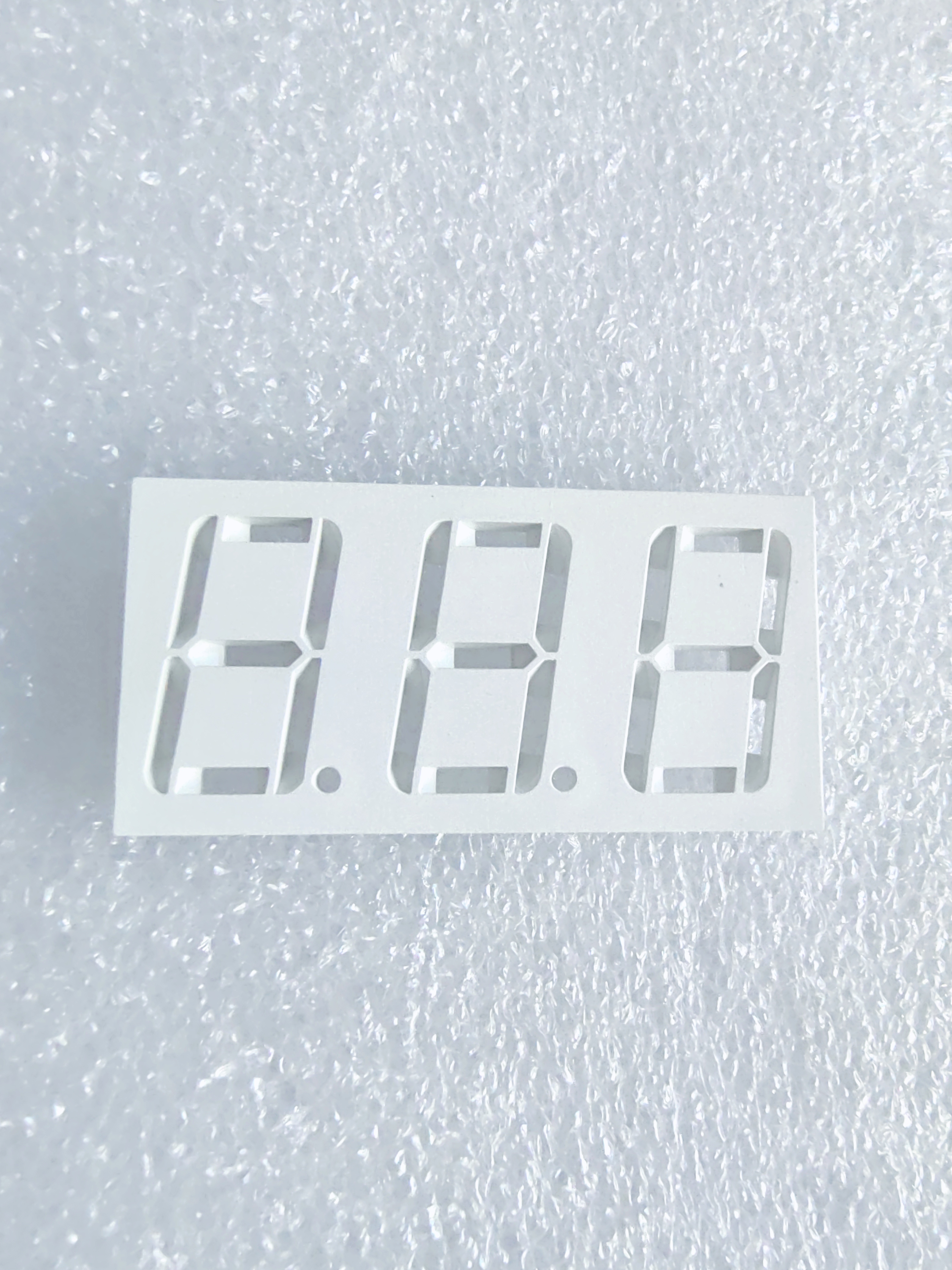 0.56三位数码管套件5631超薄罩壳数字显示外壳可开模定制