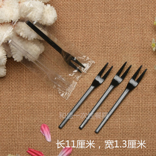 一次性外卖独立包装商用两尺叉子
