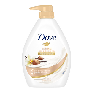 多芬秋冬滋润沐浴露dove乳木果男女士洗发水套装正品牌官方旗舰店
