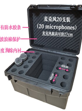 厂家直销无线麦克风话筒演出箱