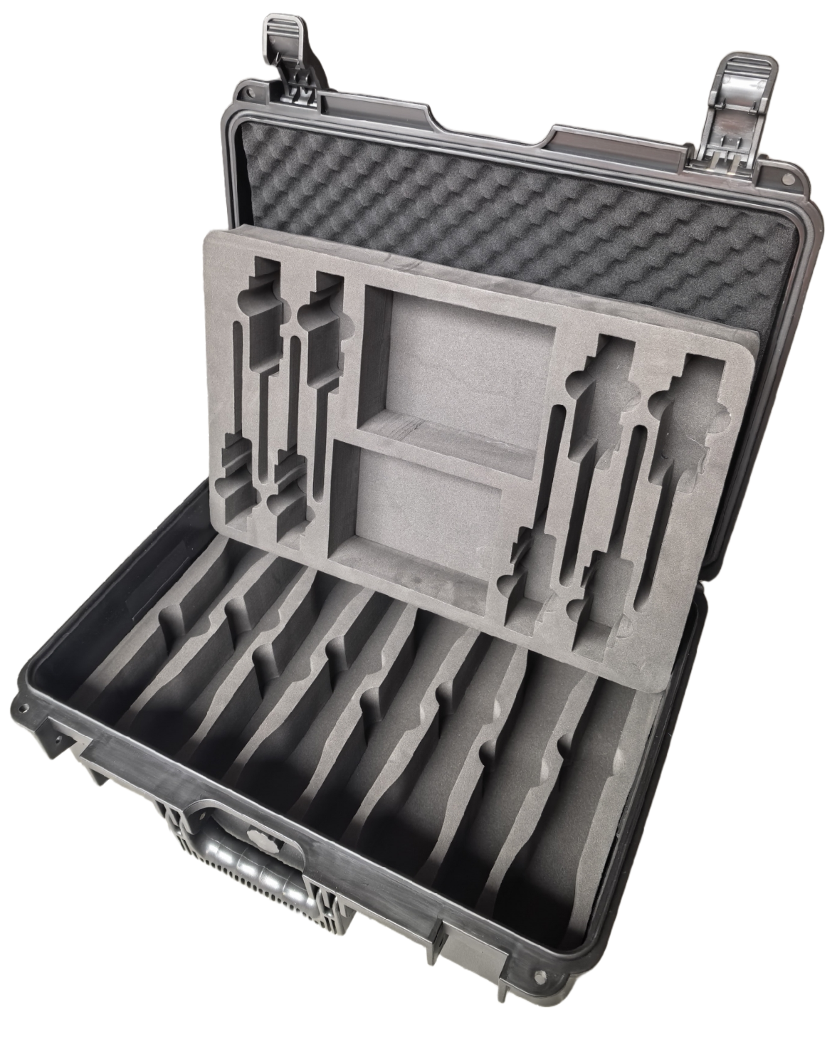 无线话筒8收纳箱腰包8手提箱手持领夹式麦克风防水防潮保护箱盒子