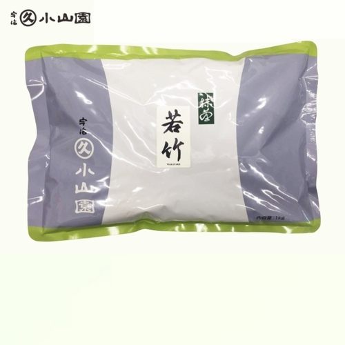 包邮 小山园丸久若竹1kg原料宇治抹茶粉烘焙冲饮无糖日式日本进口
