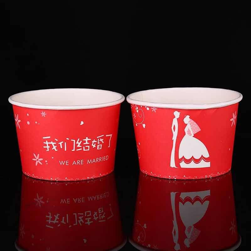 结婚一次性纸碗餐具大纸杯加厚一次性杯子纸杯婚宴喜杯子结婚用品在类目 节庆用品/礼品, 其它节庆用品中 - 来自Buy2taobao.com提供专业的淘宝代购服务