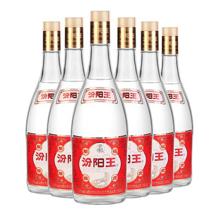 山西名酒汾阳王53度黄盖瑞虎献礼清香型白酒950ml单瓶 6瓶整箱