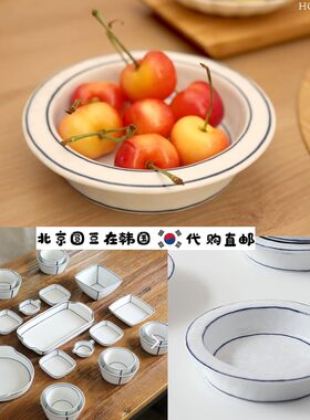 韩国陶瓷艺术家手工碗盘