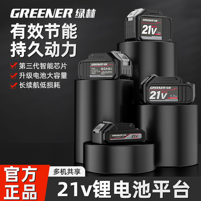 绿林21V适用牧田款锂电池包