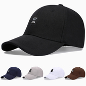 秋季 帽子男黑色棒球帽男士 遮阳帽韩版 潮女潮牌小标休闲秋天鸭舌帽