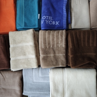 工厂库存瑕疵清仓棉加厚酒店地巾民宿家居卫生间吸水地垫纯色简约