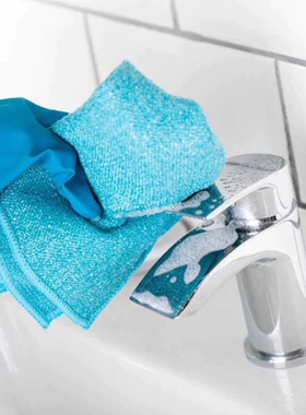 蚂蚁布pp丝去污布超细纤维去污去硬渍水垢厨房浴室清洁抹布擦灶台