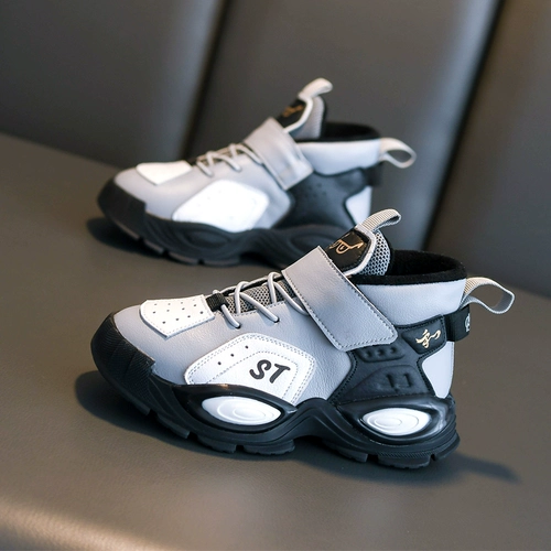 Утепленная спортивная обувь для мальчиков, утепленные зимние туфли, коллекция 2021, осенняя, подходит для подростков