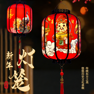 2026新款插电投影灯笼LED走马灯灯阳台大门口新年春节国潮中国风