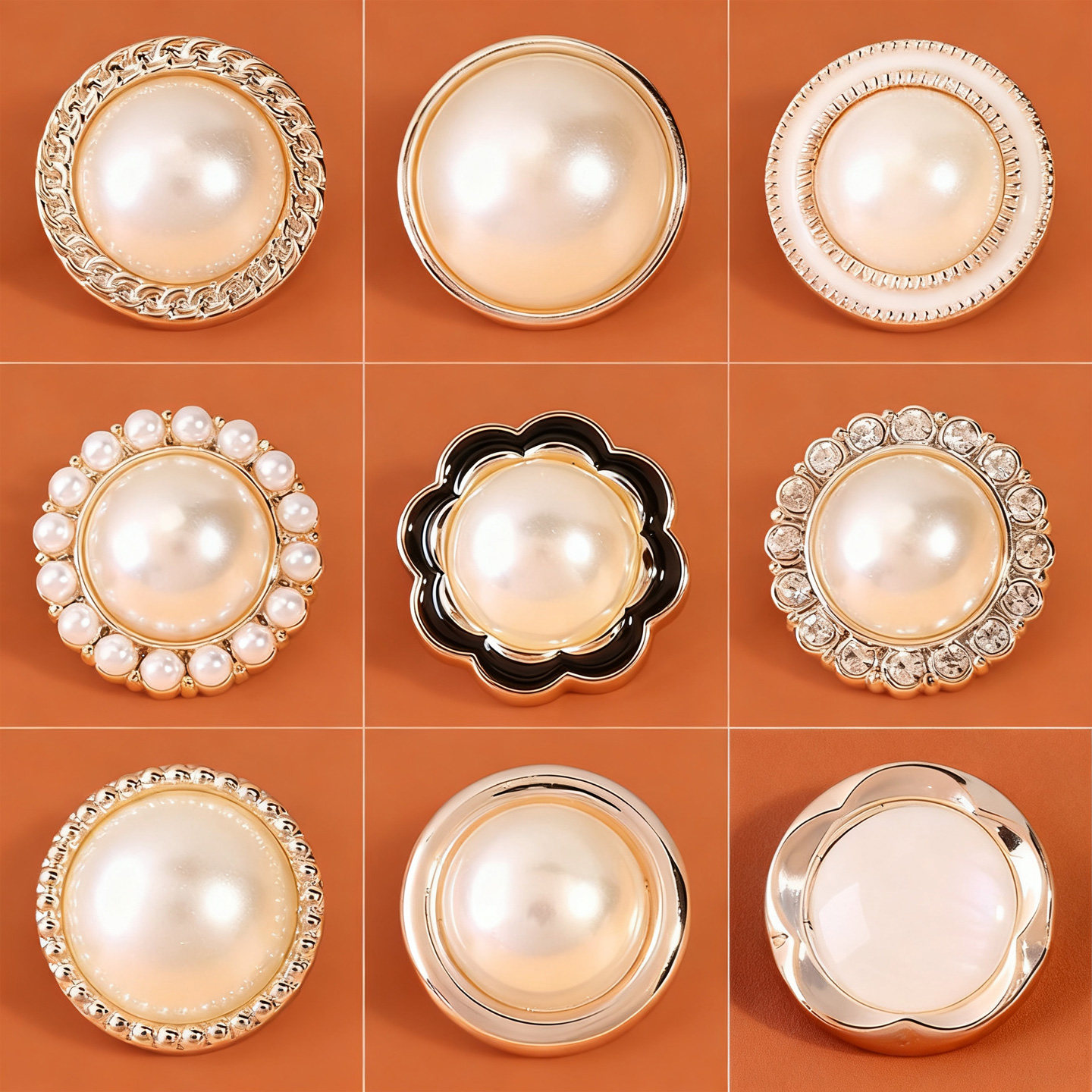 小香风珍珠纽扣高端精致女羊绒大衣扣子百搭衣服毛衣外套钮扣配件,居家布艺,纽扣,淘宝优惠券,粉丝福利购,淘宝优惠卷