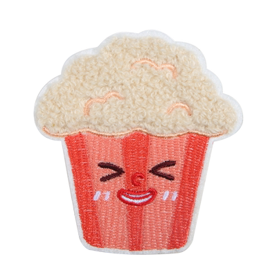 自粘卡通毛绒布贴儿童衣服补丁贴