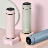 Мужской умный портативный милый вместительный и большой стакан из нержавеющей стали, простой и элегантный дизайн, делается под заказ