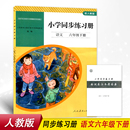 小学同步练习册语文六年级下册人民教育出版 配人教版 社小学生同步教辅练习册人教版 小学语文同步练习册语文6六下含检测卷参考答案