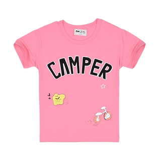 瑁恩瑁爱 夏季女童短袖T恤儿童半袖中大童女孩童装夏装上衣潮