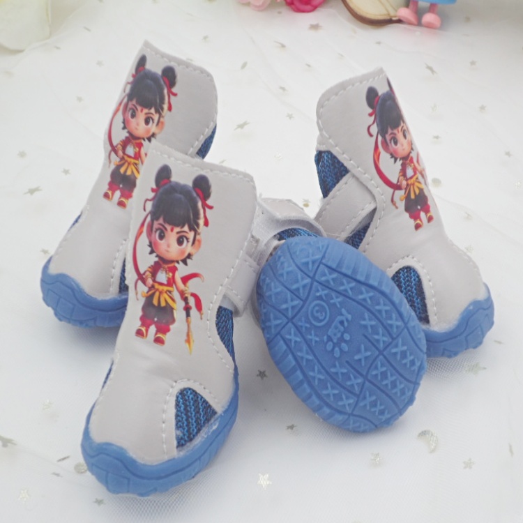 狗狗鞋子四季通用透氣防滑