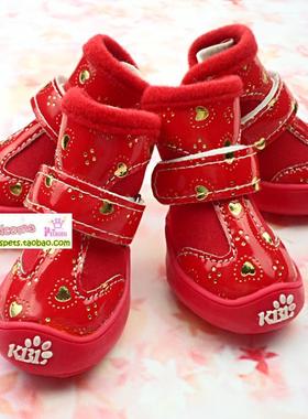 狗狗鞋子泰迪狗鞋宠物鞋小狗鞋不掉防滑鞋四季款鞋小型犬小狗鞋子