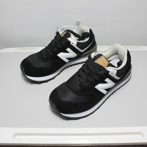 断码孤品特价处理品春夏女士休闲运动鞋真皮复古阿甘鞋慢跑鞋35码