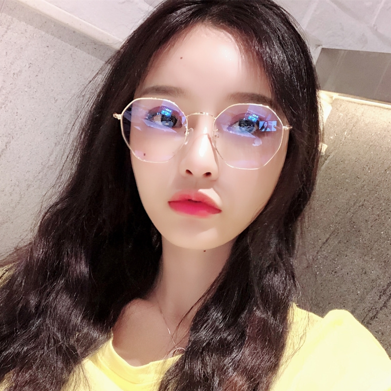·ÀÀ¶¹â·øÉä¶à±ßÐνüÊÓÑÛ¾µÅ®º«°æ³±Æ½¹âÑÛ¾µ¿òÍøºì¿îÔ²Á³ÓжÈÊýÄÐ