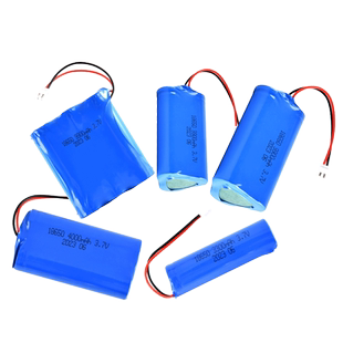 18650锂电池充电电池组强光手电筒头灯7.4音响太阳能3.7V充电电池