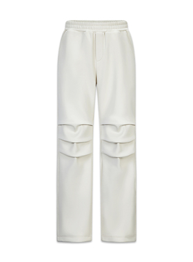 【侯明昊同款】haonanhuang 美国优质太空棉暖绒弹力三褶伞兵裤