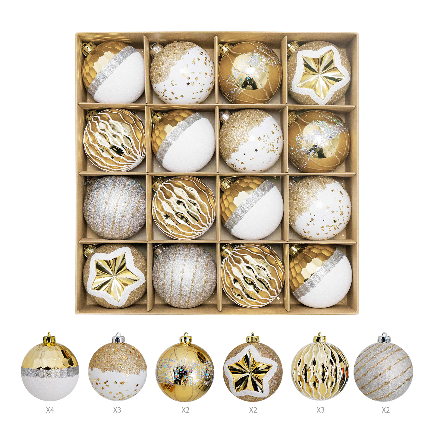 【环保材质无异味】圣诞树装饰球