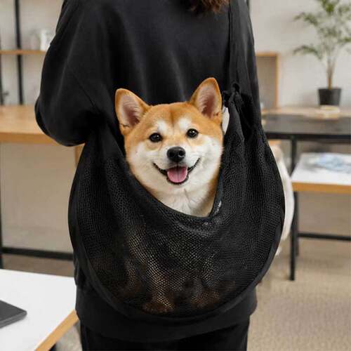 猫狗多功能透气可调外出宠物背包