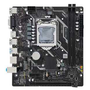 机主板支持6代7代8代9代主板 DDR3台式 全新H110电脑主板H310 DDR4