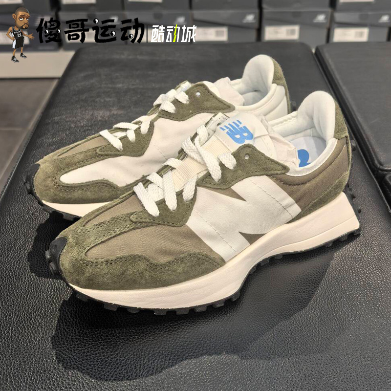 NEW BALANCE 男女同款327系列 防滑耐磨复古运动休闲跑步鞋U327LE