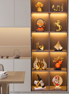 酒柜装饰品摆件轻奢客厅电视柜餐柜摆设工艺礼品摆饰高档大气乔迁