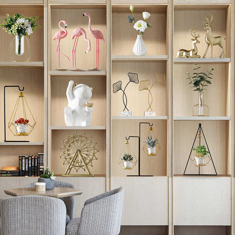 北欧轻奢创意摆件玄关卧室家居饰品客厅电视酒柜家用桌面装饰摆设,家居饰品,装饰摆件,淘宝优惠券,粉丝福利购,淘宝优惠卷