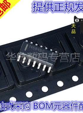 MC14584BDR2G 14584BG SOP-14 贴片 逻辑反相器 IC 芯片
